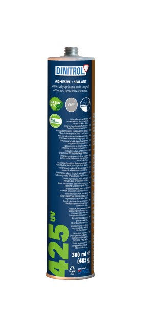 Dinitrol 425 UV grey 300 ml (cartridge) Adhesive and sealant, PUR adhesive